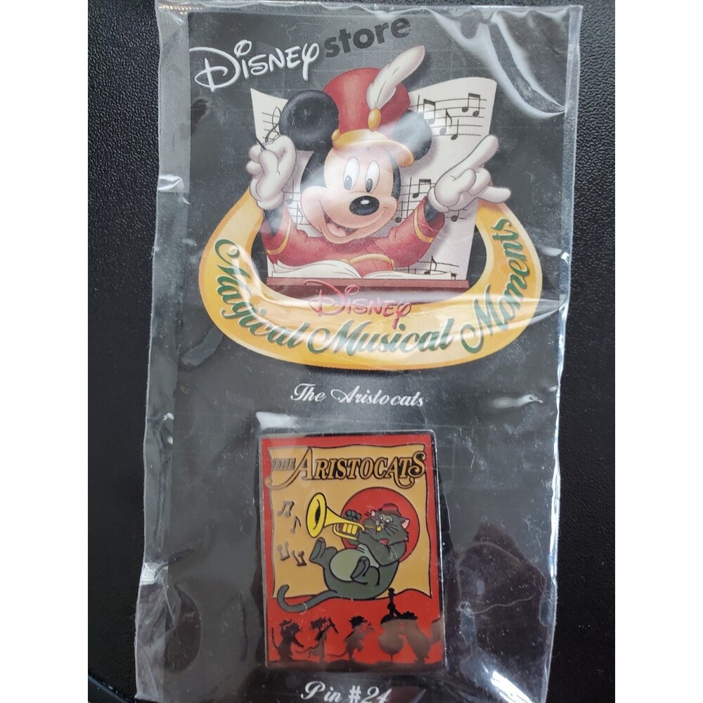 Disney Pin Aristocats Magical Musical Moments Higitus Figitus Scat Cat #24 NEW